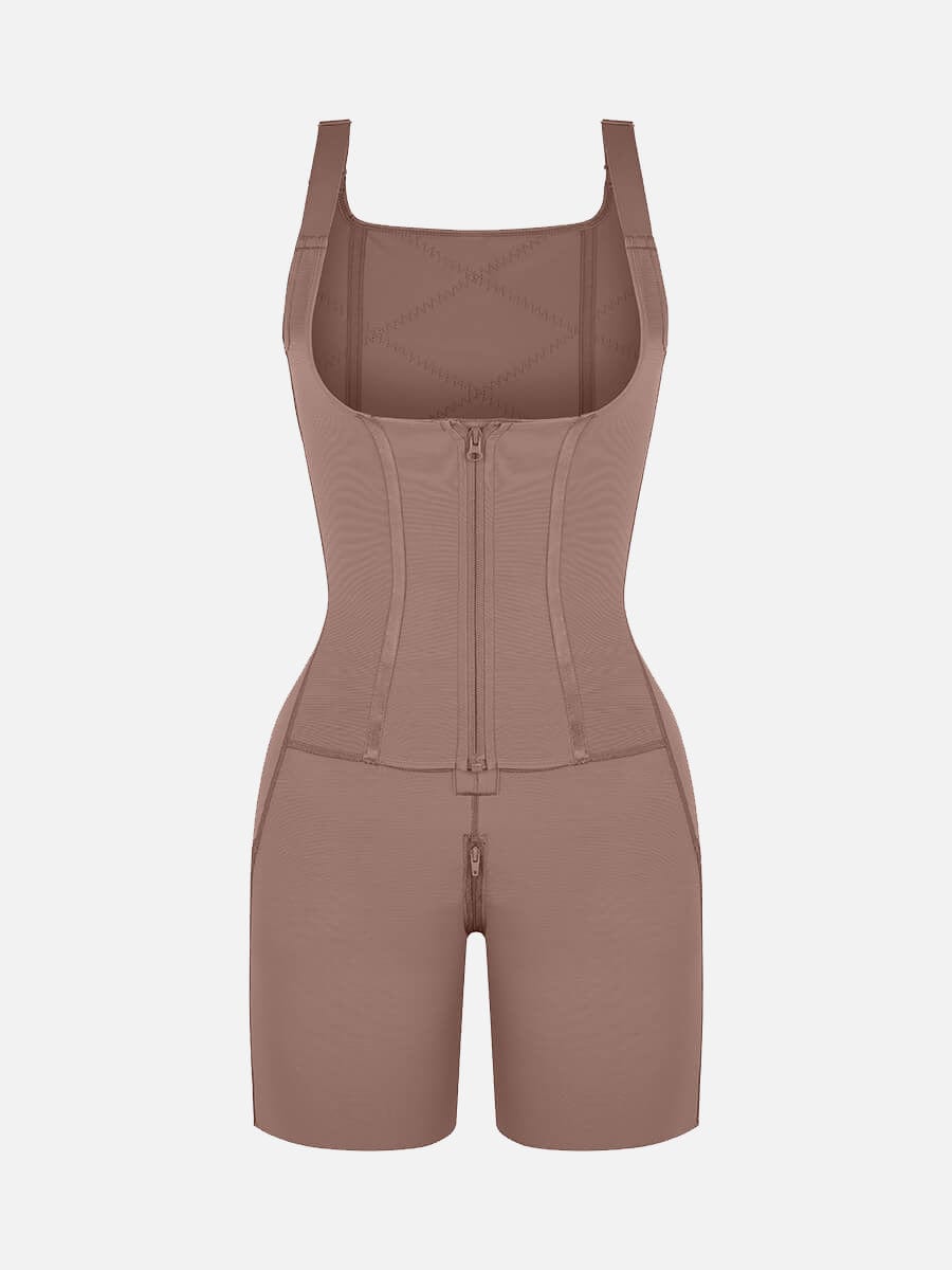 Wholesale Post Surgery U-Shaped Bust Support Two Steel Bones Waist and Abdomen Control Shapewear
