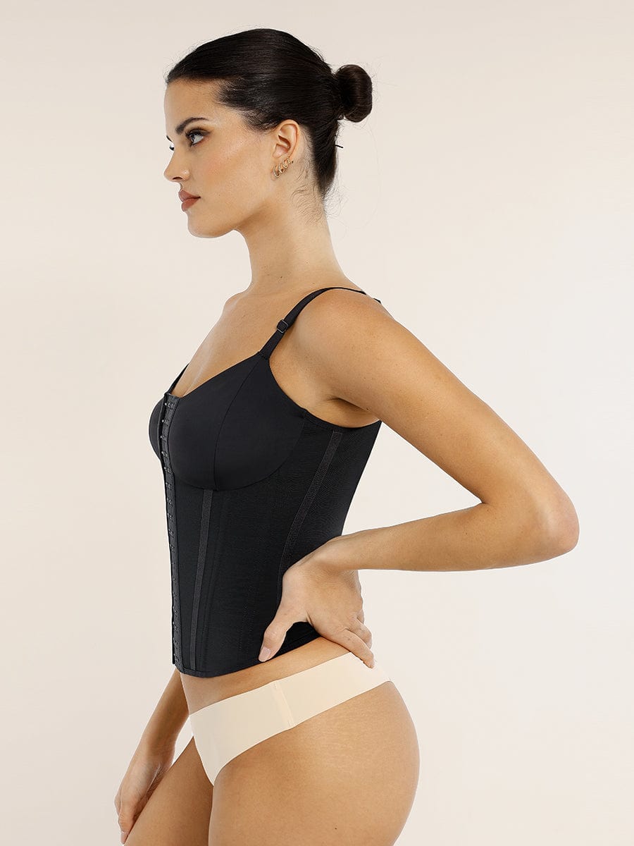 Wholesale 7 steel bones Chest Support Three-breasted Waist Trainer Vest