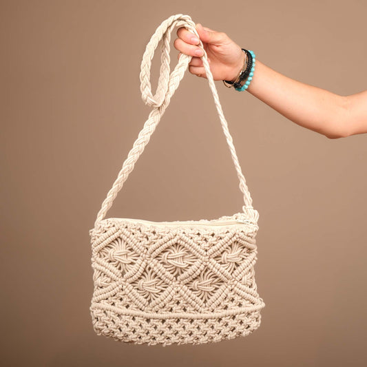 Makramee Handtasche