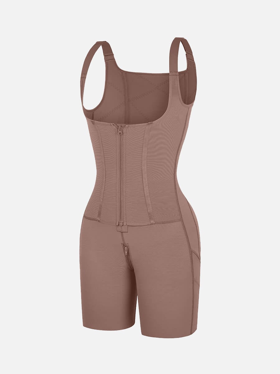 Wholesale Post Surgery U-Shaped Bust Support Two Steel Bones Waist and Abdomen Control Shapewear