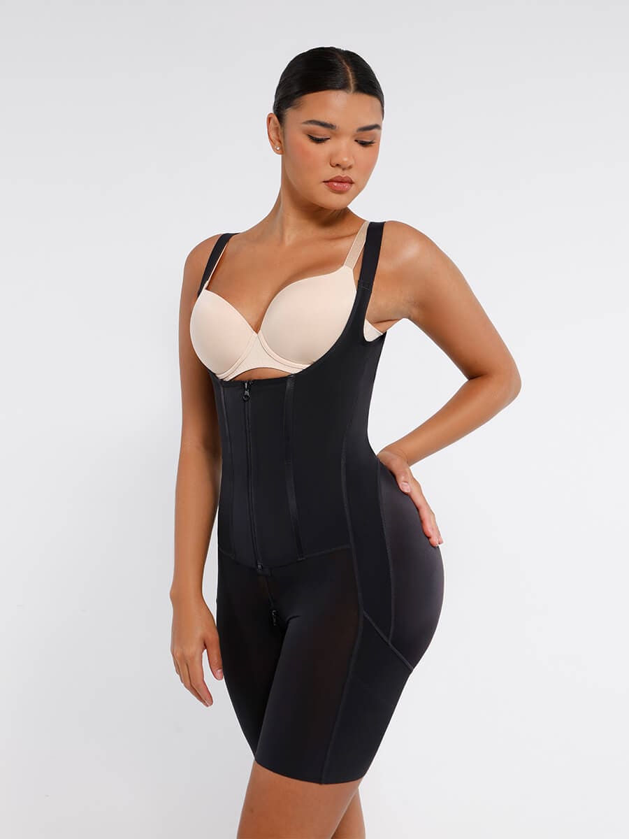Wholesale Post Surgery U-Shaped Bust Support Two Steel Bones Waist and Abdomen Control Shapewear
