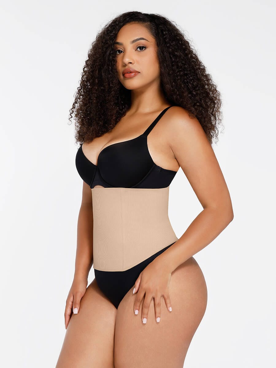 Wholesale Seamless 4 Steel Bones Tummy Control Waist Cincher